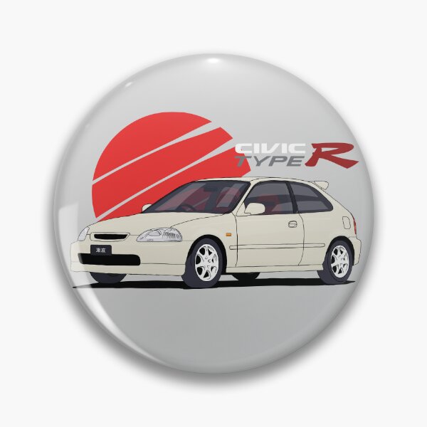 Item preview, Civic EK9 Type R - Championship white NH-0 designed and sold by JonasJunqueira.