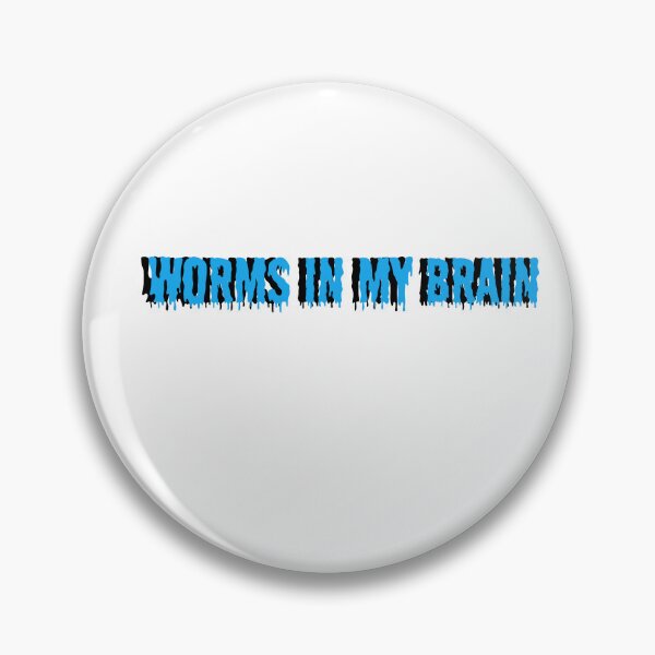 Item preview, Worms In My Brain (Blue)?!?! designed and sold by AndyDrywall.