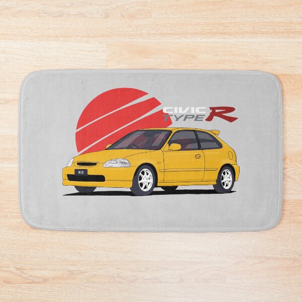 Item preview, Civic EK9 Type R - Sunlight Yellow Y-56 designed and sold by JonasJunqueira.