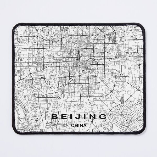 Item preview, Beijing city map, Beijing map, China city map designed and sold by MondoArtShop.