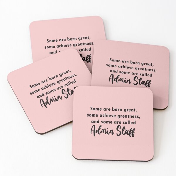 Item preview, Admin Staff Job | Baby Pink designed and sold by Grixel's Paang Gala Shop.