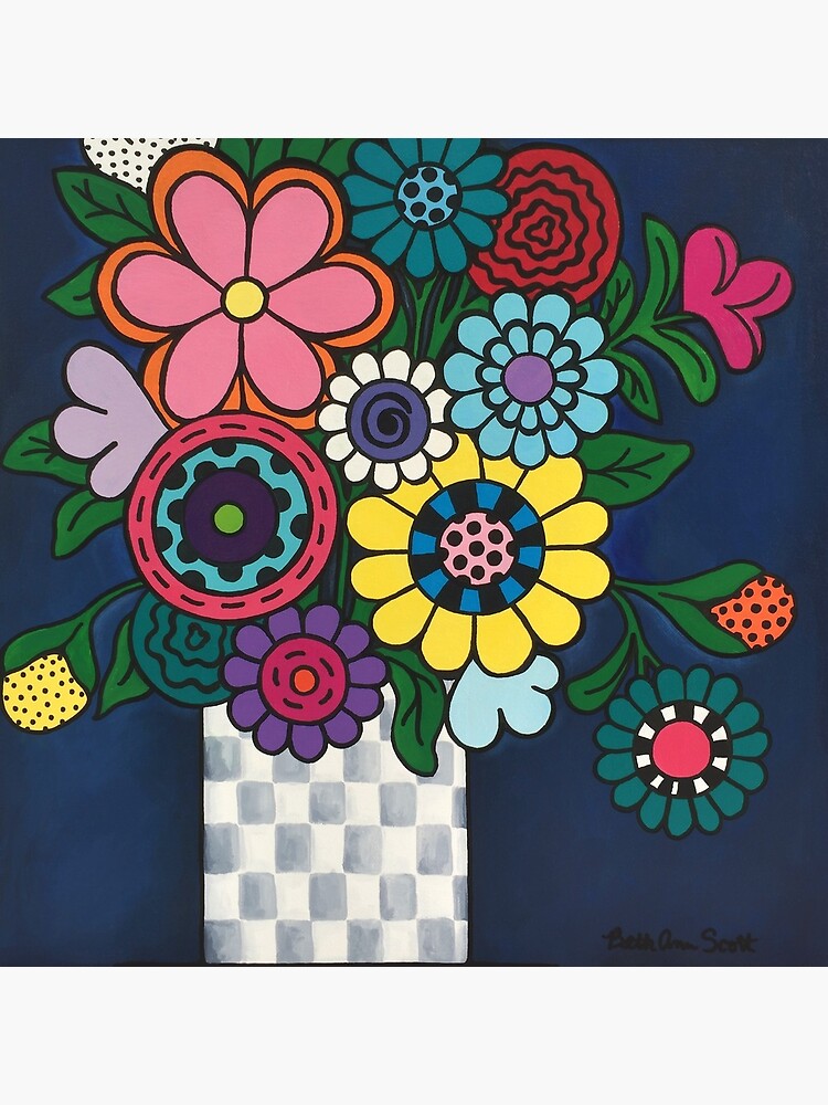 Checkered Bouquet by designsbybethan