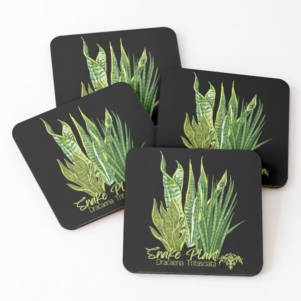 Item preview, Snake Plant Dracaena Trifasciata Green Design designed and sold by EarthArtDesigns.