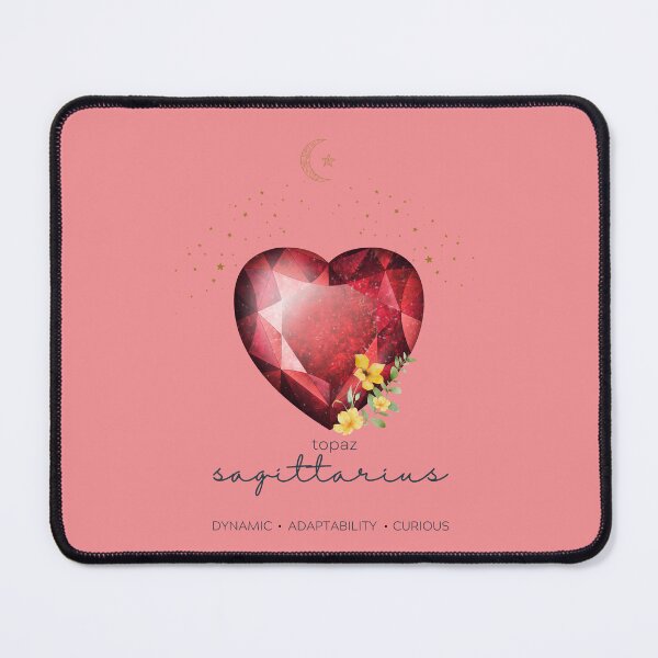Item preview, Sagittarius Topaz Zodiac Gemstone Sticker designed and sold by MagicWolfStar.