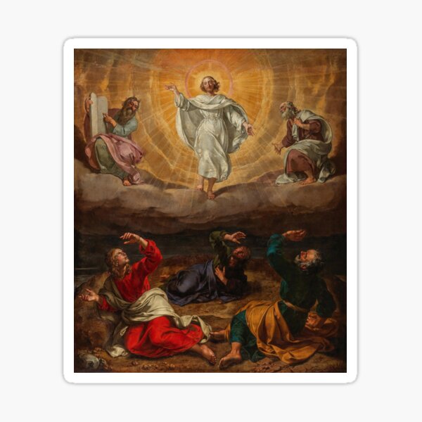 Item preview, The Transfiguration of Christ | Netherlandish School | 17th Century Renaissance Gospel Biblical Art designed and sold by CJET.