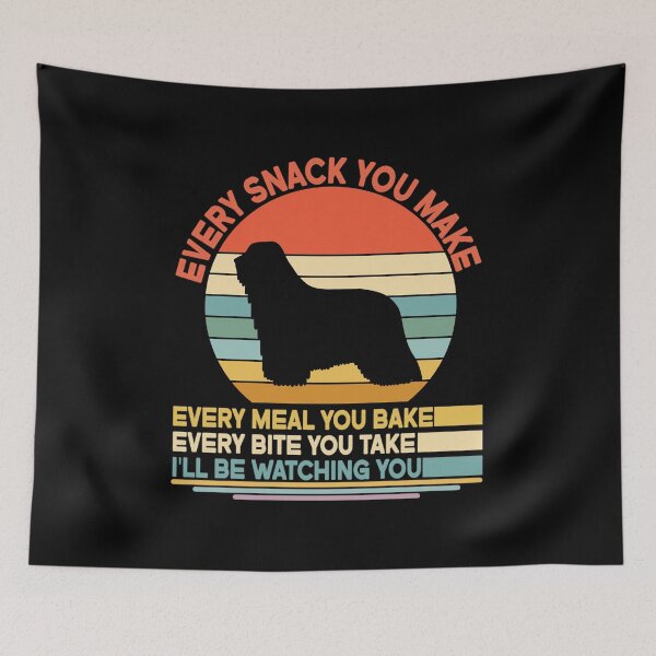 Item preview, Komondor Every Snack You Make Every Meal You Bake, Komondor Vintage Dog Owner Mom Dad Birthday Christmas Gift designed and sold by xlnv.