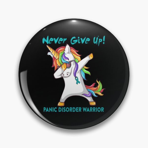 Item preview, Panic Disorder Warrior - Never Give Up! - Support Panic Disorder Warrior Gifts designed and sold by whlrcheryl.