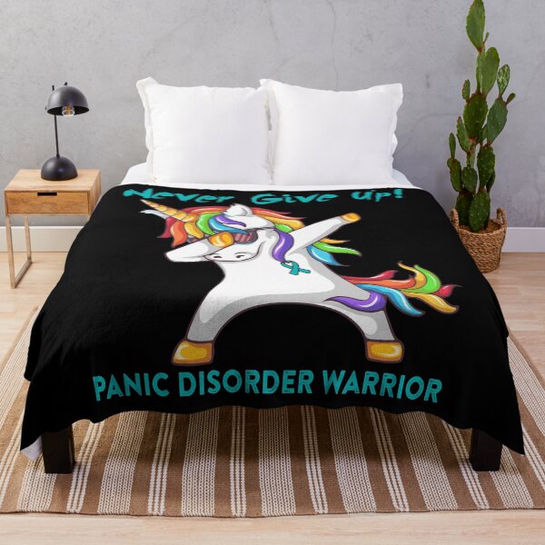 Item preview, Panic Disorder Warrior - Never Give Up! - Support Panic Disorder Warrior Gifts designed and sold by whlrcheryl.