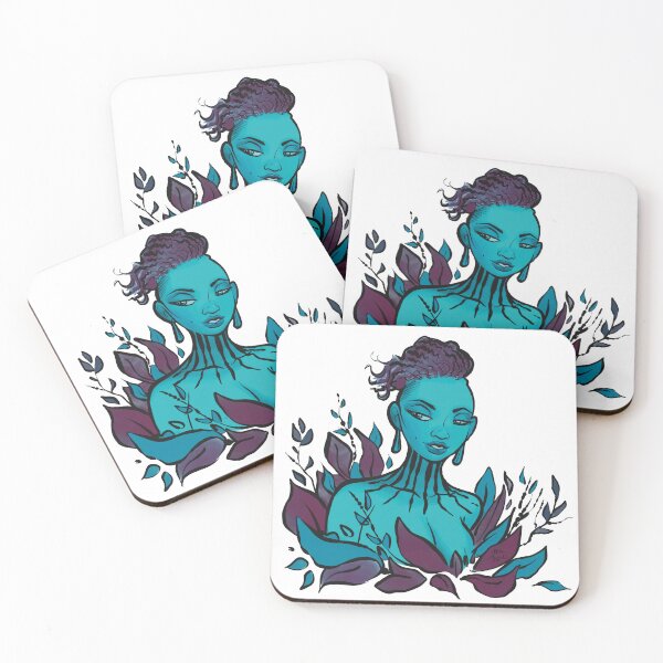Item preview, Flower Girl (Blurple) designed and sold by Superdooperman.