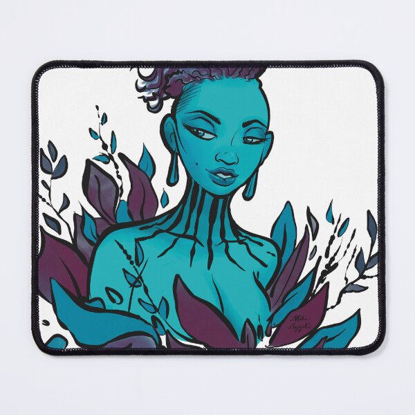 Item preview, Flower Girl (Blurple) designed and sold by Superdooperman.