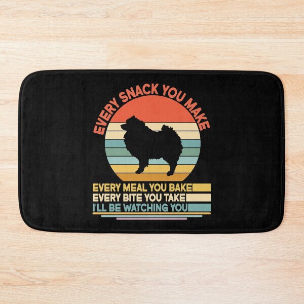 Item preview, Keeshond Every Snack You Make Every Meal You Bake, Keeshond Vintage Dog Owner Mom Dad Birthday Christmas Gift designed and sold by xlnv.