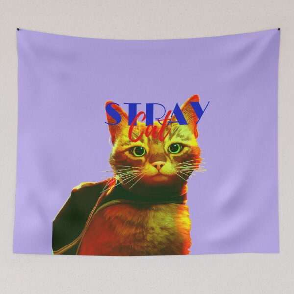 Item preview, Stray cat  designed and sold by ghostart32.
