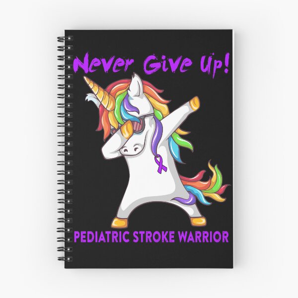 Item preview, Pediatric Stroke Warrior - Never Give Up! - Support Pediatric Stroke Warrior Gifts designed and sold by whlrcheryl.