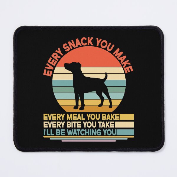 Item preview, Jackshund Every Snack You Make Every Meal You Bake, Jackshund Vintage Dog Owner Mom Dad Birthday Christmas Gift designed and sold by xlnv.