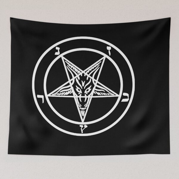 Item preview, Devil Satan Goat - White designed and sold by createdezign.