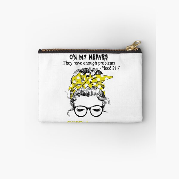 Item preview, COPD Awareness - Thou Shalt Not Get On My Nerves They Have Enough Problems - Mood 24:7 designed and sold by Robbsyn.