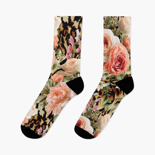 Item preview, Wild rose pattern with animal print  designed and sold by PG Illustration.