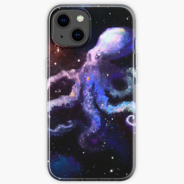 Galaxy Octopus iPhone Soft Case