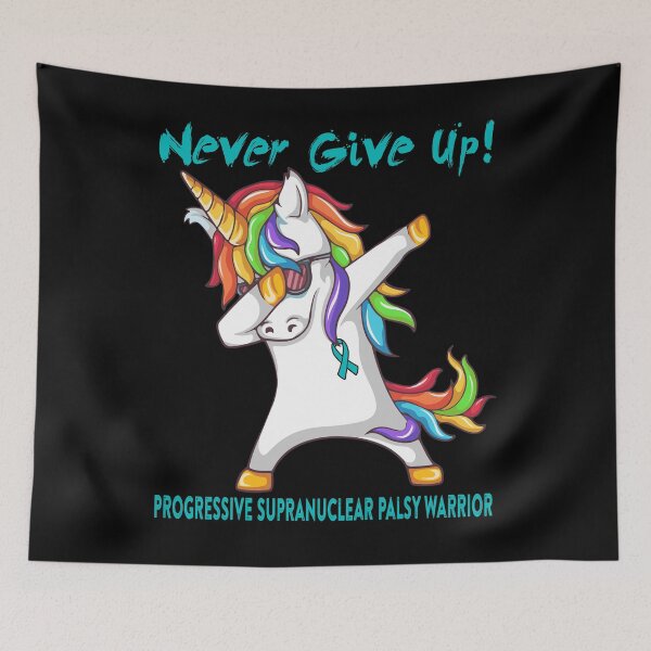 Item preview, Progressive Supranuclear Palsy Warrior - Never Give Up! - Support Progressive Supranuclear Palsy Warrior Gifts designed and sold by whlrcheryl.