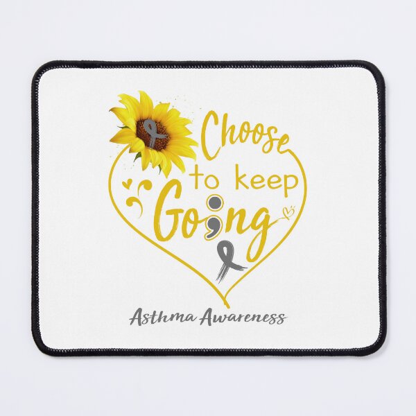 Item preview, Asthma Awareness Choose To Keep Going designed and sold by KirstybShop.