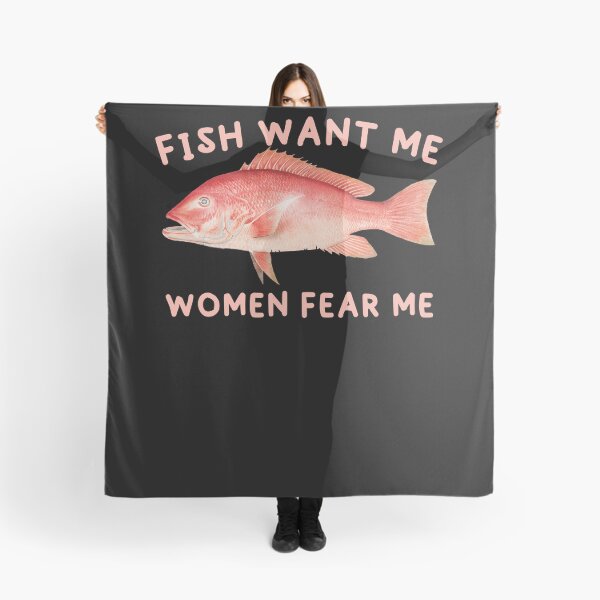 Item preview, Fish Want Me Women Fear Me designed and sold by AY-Store24.