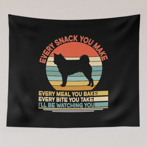 Item preview, Hokkaido Every Snack You Make Every Meal You Bake, Hokkaido Vintage Dog Owner Mom Dad Birthday Christmas Gift designed and sold by xlnv.