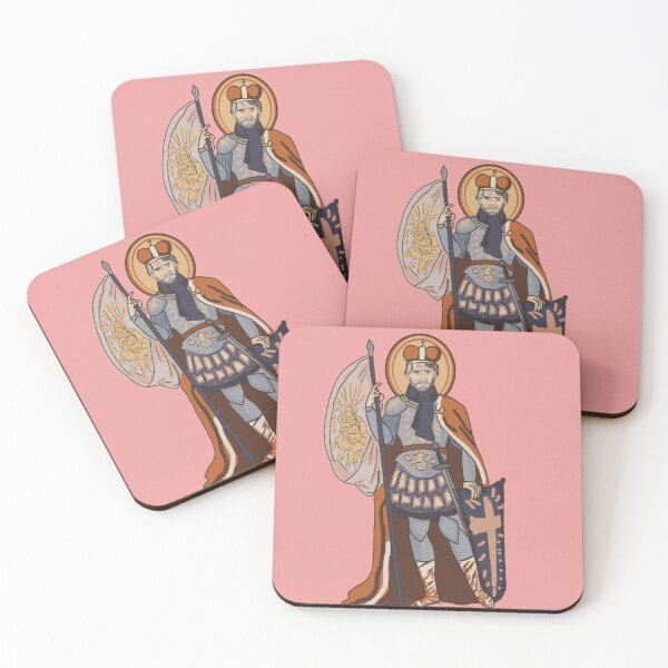 Item preview, Saint Wenceslaus of Bohemia designed and sold by HappyRandomArt.