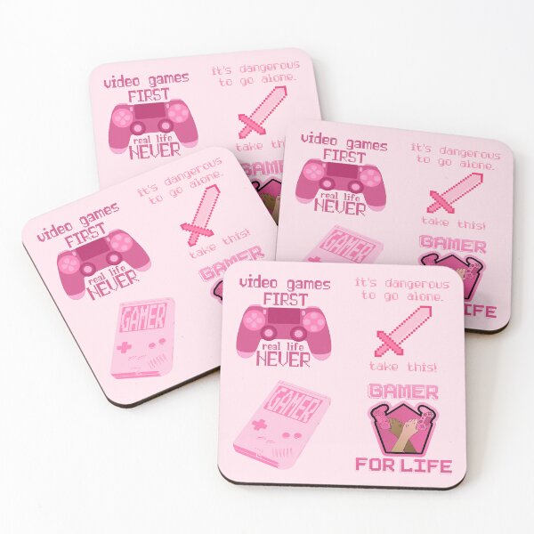Item preview, GAMER Variety Pack Pink designed and sold by everything4eva.