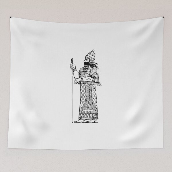 Item preview, Assyrian king designed and sold by hrcdesign.