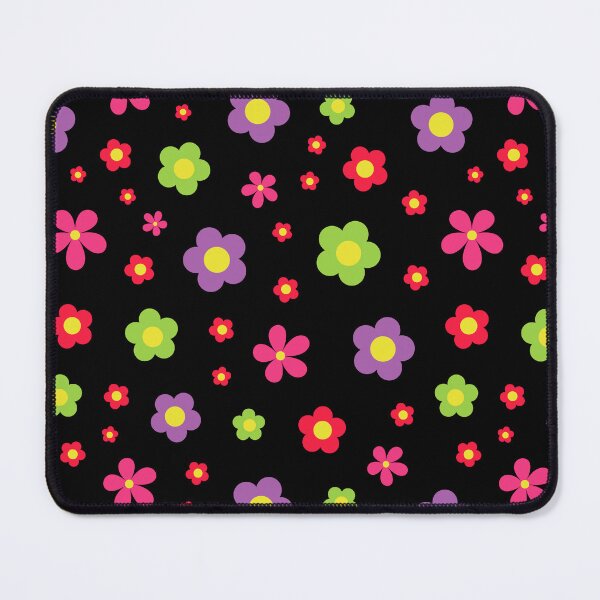 Item preview, Bright Flower Power Bloom Seamless Pattern Print designed and sold by ClaudiaFlores.