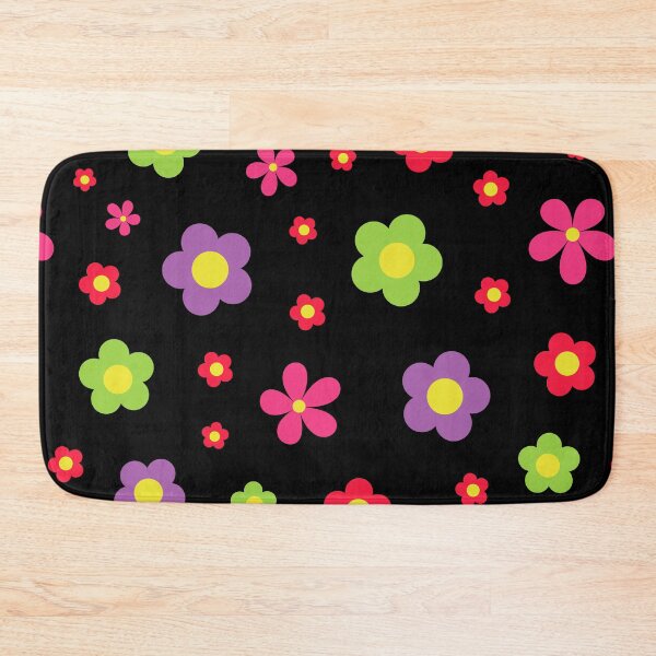 Item preview, Bright Flower Power Bloom Seamless Pattern Print designed and sold by ClaudiaFlores.