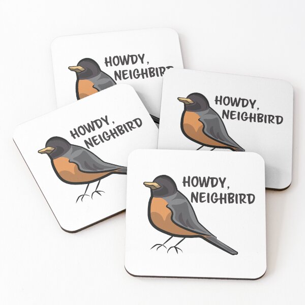 Item preview, Howdy Neighbird Robin designed and sold by InkLayer.
