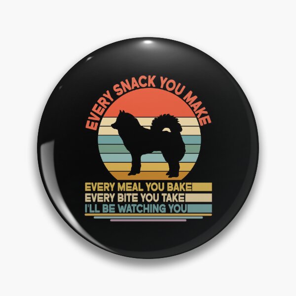 Item preview, Eurasier Every Snack You Make Every Meal You Bake, Eurasier Vintage Dog Owner Mom Dad Birthday Christmas Gift designed and sold by xlnv.