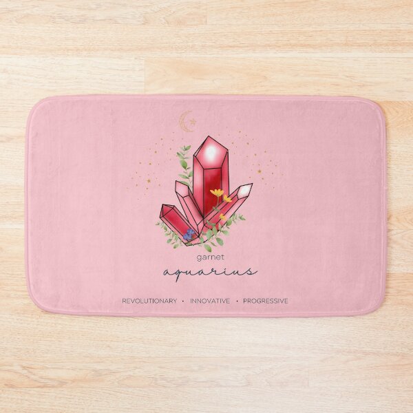 Item preview, Aquarius Zodiac Gemstone Floor Pillow designed and sold by MagicWolfStar.
