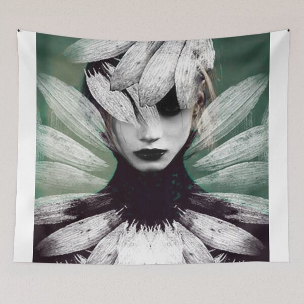 Item preview, Woman with flower designed and sold by Urban Wall Art Art.