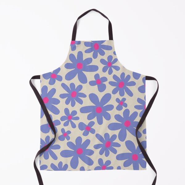 Item preview, Abstract flowers pattern 80s blue red designed and sold by juliaemelian.