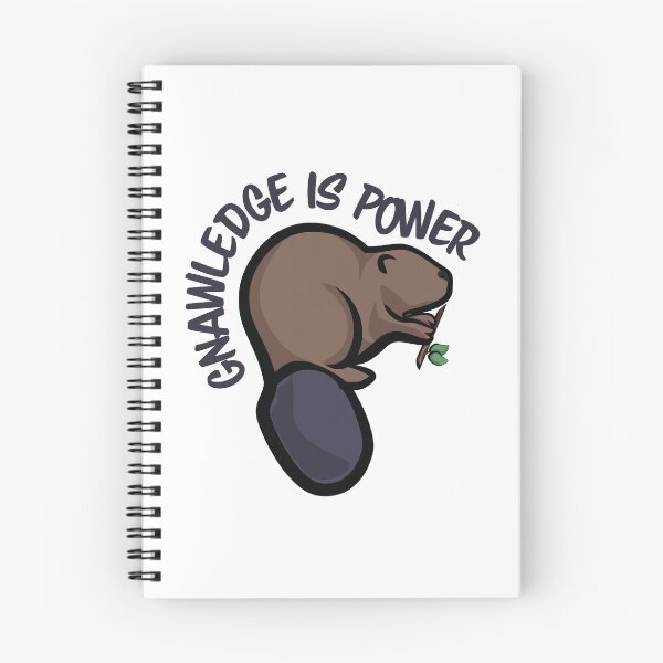 Item preview, Gnawledge Is Power Beaver designed and sold by InkLayer.