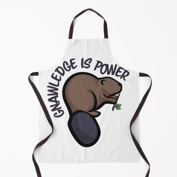 Item preview, Gnawledge Is Power Beaver designed and sold by InkLayer.