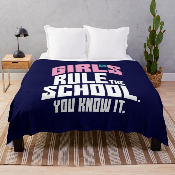 Item preview, BACK TO SCHOOL. Girls rule. And you know it. designed and sold by studiohfy.