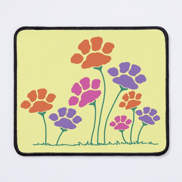 Item preview, Pawprint Flower Garden designed and sold by Kathy Kuczek.