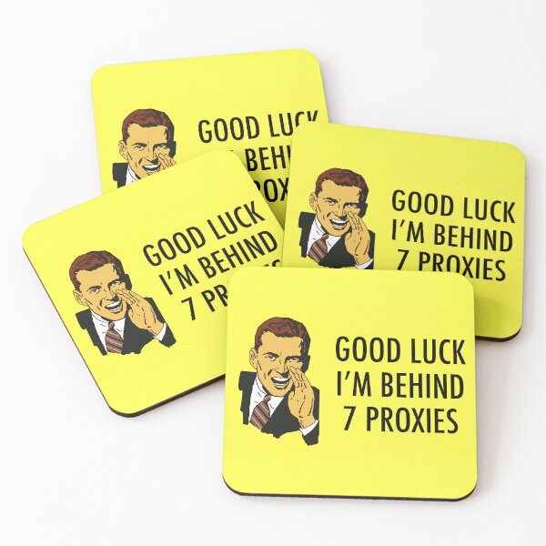 Item preview, Good Luck, I'm Behind 7 Proxies designed and sold by Meme Economy.