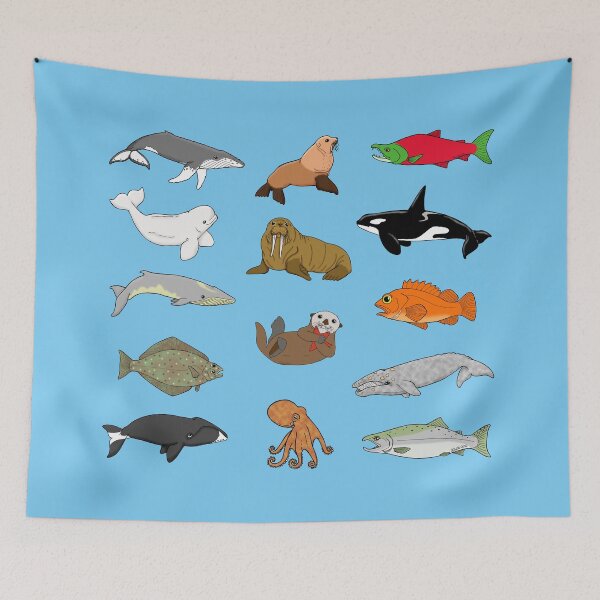 Item preview, Alaskan Sealife designed and sold by sharkbait83.