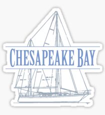Chesapeake Bay Sailing Sticker