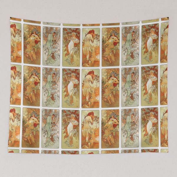 Item preview, Mucha Colección Cuatro Estaciones 1896 designed and sold by molamode.