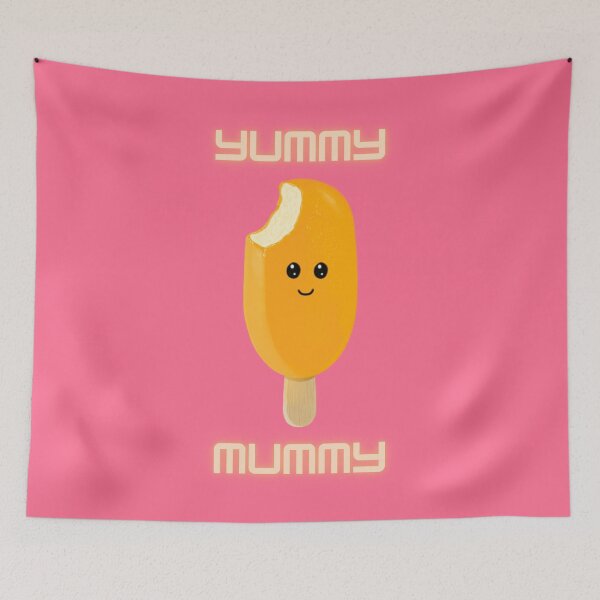 Item preview, Yummy Mummy ice lolly, pink. designed and sold by Bumpulous.