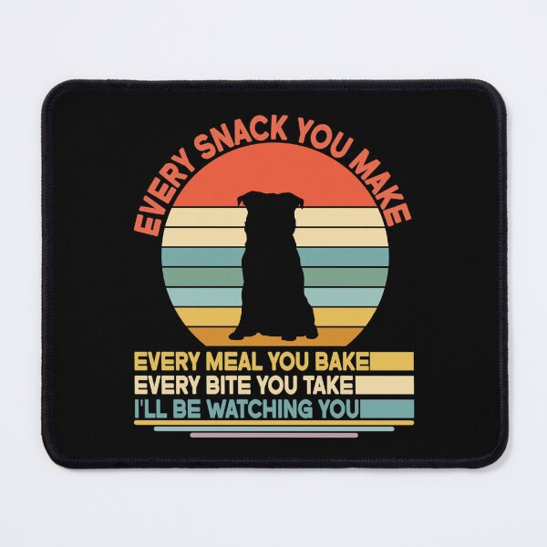 Item preview, Chug Every Snack You Make Every Meal You Bake, Chug Vintage Dog Owner Mom Dad Birthday Christmas Gift designed and sold by xlnv.