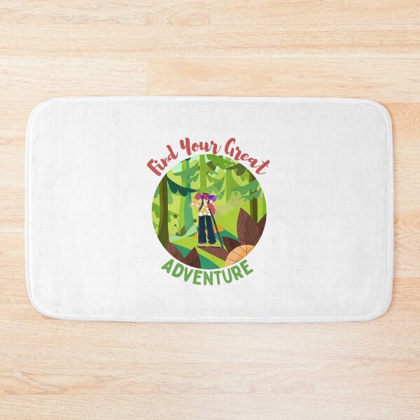 Item preview, forest adventure background colorful cartoon sketch, tree designed and sold by PrintLess-77.