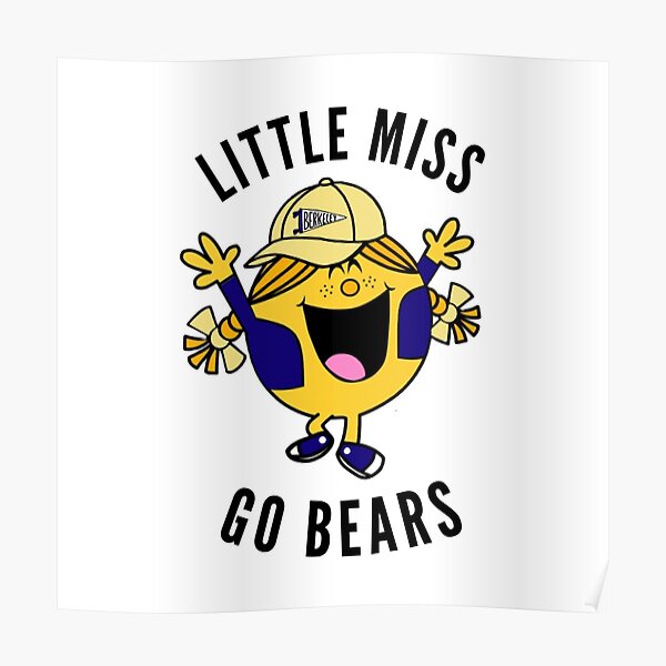 Lil Miss Go Bears Poster
