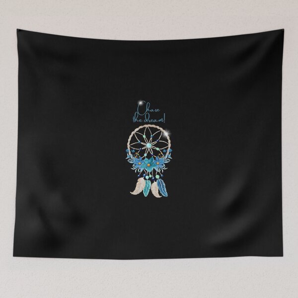 Item preview, Chase the Dream - Blue Dreamcatcher designed and sold by Edenglow Prints & Peculiars.