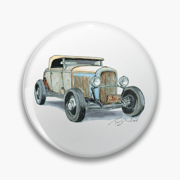 Item preview, 32 Ford Roadster Hot Rod designed and sold by WheelsinArt.